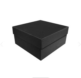 Dovanų dėžutė, 25 cm x 13 cm x 23 cm, juoda sp.