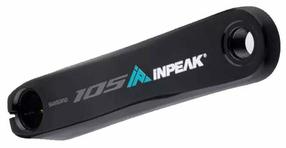 Vänt, laetav INPEAK Shimano 105 FC-R7100-172.5, alumiinium, must v.