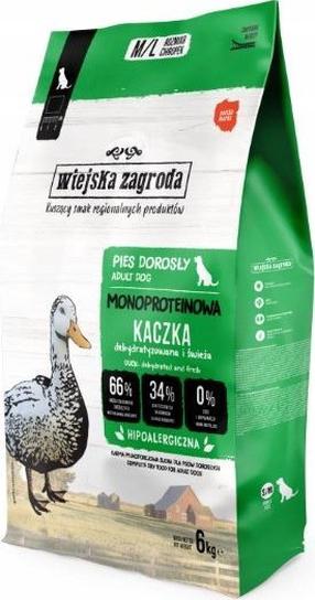 Kuiv koeratoit Wiejska Zagroda Monoprotein, pardiliha, 6 kg