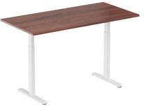 Datorgalds regulējams augstums Up Up Bjorn M, 120 cm x 75 cm, 72 - 120 cm, balts krās./valriekstu krās.