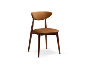Kėdžių rinkinys Cosmopolitan Design Rina Velvet, matinė, riešuto sp./camel sp., 48 cm x 47.5 cm x 79 cm, 2 vnt.