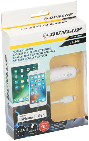 Auto uzlādes kabelis Dunlop 871125206247, 100 cm