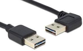 Laidas Delock USB To USB USB 2.0, USB 2.0, 1 m, juoda sp.