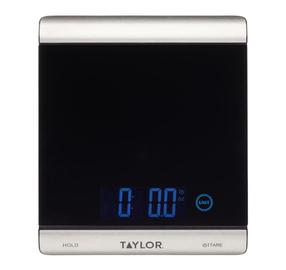 Электронные кухонные весы Taylor Pro, серебристый цв./черный цв.