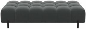 Pufs Ferivo Sola 06 Plush, tumši pelēka krās., 137 cm x 68 cm x 37 cm