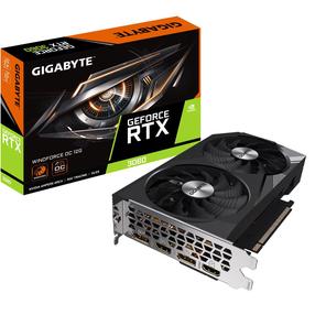Vaizdo plokštė Gigabyte GeForce RTX 3060 GV-N3060WF2OC-12GD, 12 GB, GDDR6