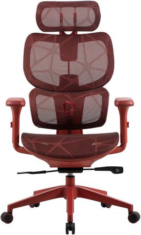 Mänguri tool Onex Ventra Premium, 68 x 66 x 114 - 124 cm, punane v.