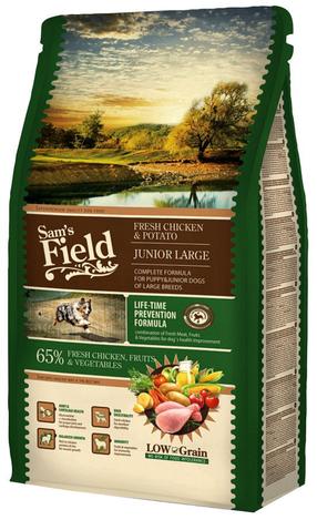 Сухой корм для собак Sam's Field Fresh, курица/картофель, 13 кг