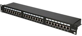 Komutacinė panelė Extralink EX.9830, juoda sp.