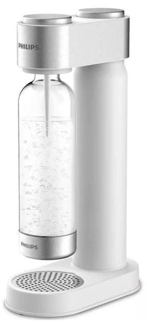 Машина для производства газированных напитков Philips ADD4902WH/10, 23.95 см, 1 л, белый цв.