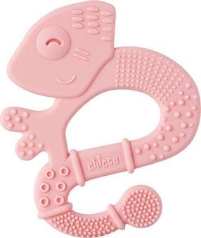 Прорезыватель Chicco Iguana, розовый цв.