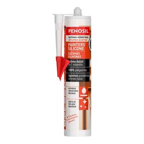 Герметик для краски Penosil Painters, 0.29 л, белый цв.