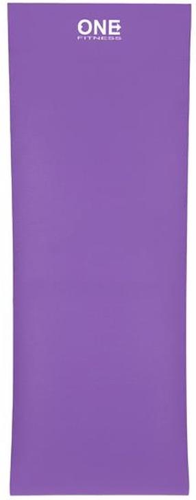 Kilimėlis fitnesui ir jogai One Fitness YM01, violetinė sp., 173.5 cm x 61 cm x 0.3 cm
