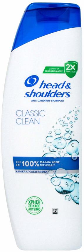 Šampoon Head&Shoulders Classic Clean Anti-Dandruff, 330 ml