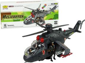Mänguhelikopter Lean Toys True Style, must v.