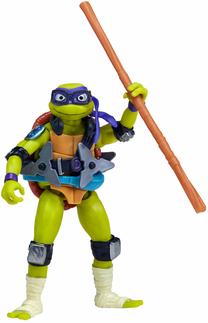 Žaislinė figūrėlė, su priedais Playmates Toys Teenage Mutant Ninja Turtles Donatello 83802, geltona sp./žalia sp./violetinė sp.