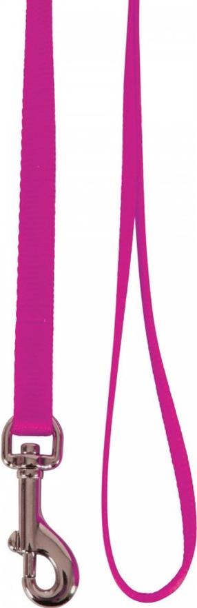 Kaķu pavada Zolux Nylon 546130FUS, 100 cm x 10 mm, rozā krās.
