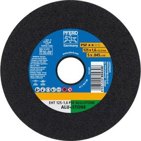 Griešanas disks leņķa slīpmašīnām Pferd PSF, 125 mm x 1.6 mm x 22.23 mm