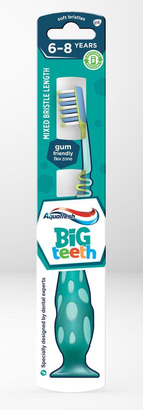 Hambahari Aquafresh, sinine v./punane v.