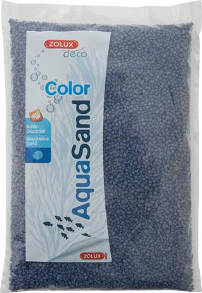 Krunt Zolux AquaSand Color 346087, 1 kg, sinine v.