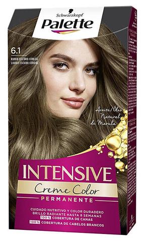 Plaukų dažai Schwarzkopf Intensive, 6.1 dark ash blonde i sp., 6.1 Dark Ash Blonde I