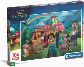 Dėlionė Clementoni Disney Encanto 25049, 33.5 cm x 48.5 cm, 104 vnt., įvairių spalvų