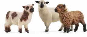 Figūrėlių rinkinys, avis Schleich Farm World 42660, 3 vnt., įvairių spalvų