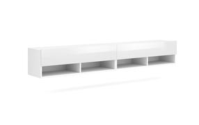 TV galds Derby, balta krās., 200 cm x 32.8 cm x 31 cm