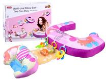 Veiklos pagalvėlė Meying Multi Use Pillow Set, 35 cm x 23 cm, rožinė sp.