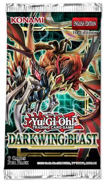 Kortų žaidimas Konami Digital Entertainment Yu-Gi-Oh! TCG Darkwing Blast Booster, EN