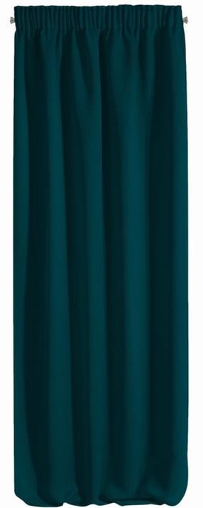 Nakts aizkari ZWB-02, tumša tirkīza krās., 140 cm x 270 cm