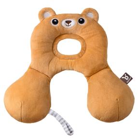 Ceļojumu spilvens, bērnišķīgi BenBat Travel Friends Bear, brūna krās.