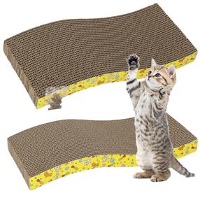Когтеточка для кота Springos, 44 см x 20 см x 3.5 см