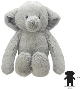 Pehme mänguasi elevant Wild Planet Elephant, hall v., 31 cm