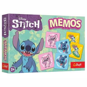Atminties (memo) žaidimas Trefl Disney Stitch