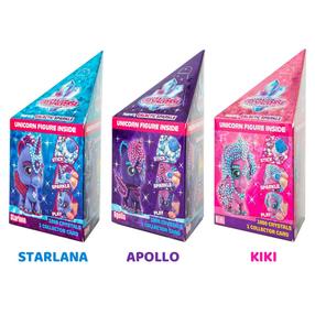 Kūrybinis deimantinės mozaikos rinkinys, vienaragis Crystalverse ZA6181, (spalva/dizainas parenkami atsitiktine tvarka)