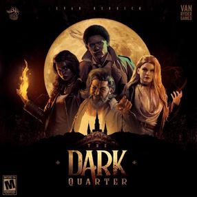 Galda spēle Lucky Duck Games The Dark Quarter, EN