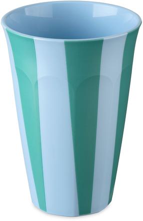Plastmasas glāze Koziol Nora L, balta krās./zaļa krās., 0.45 l