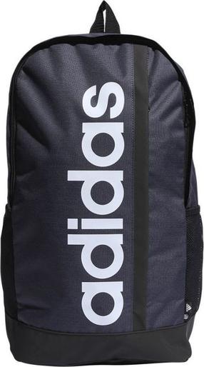 Skolas mugursoma Adidas Essentials Linear, zilimelns krās., 46 cm x 26.5 cm x 14 cm