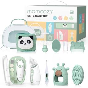 Kūdikio priežiūros rinkinys Momcozy Elite, 0 mėn., žalia sp.