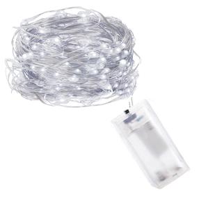 Lempučių girlianda CL0006, 1.9 m, šaltai balta sp., 20 LED
