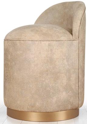 Pufas Hanah Home Luton 209FLF1101, šviesiai ruda sp., 45 cm x 45 cm x 70 cm