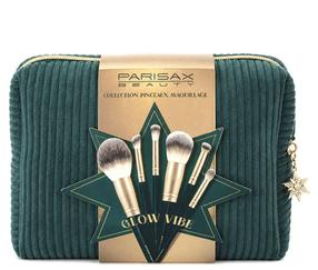 Dekoratīvās kosmētikas otu komplekts ParisAx Glow Vibe Collection, 6 gab.