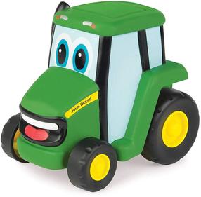  Игрушечный трактор Tomy John Deere Johnny Tractor, зеленый цв.