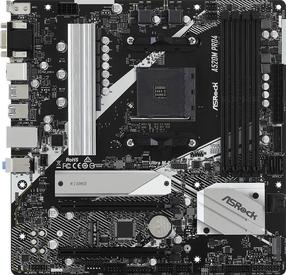 Pagrindinė plokštė ASRock A520M Pro4