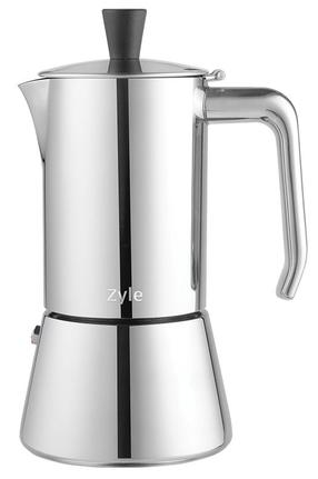  Moka kavinukas Zyle Maestro Y314MP, 0.16 l, sidabro sp.