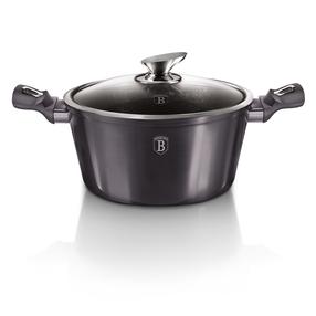 Puodas Berlinger Haus Carbon Pro, Ø24 cm, 6.1 l, pilka sp.