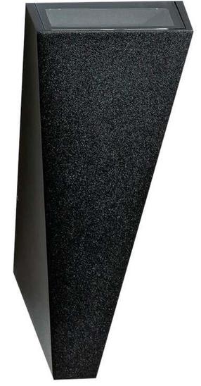 Sieninis lauko šviestuvas AZzardo Zita AZ4150, 6W, LED, IP54, juoda sp., 9 cm x 20 cm