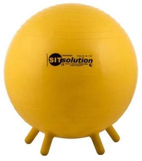 Гимнастический мяч Pezzi SITsolution Maxafe 0603020D0045000S, желтый цв., 45 см