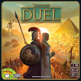 Настольная игра Repos Production 7 Wonders Duel, EN